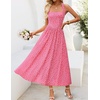 image:imageZESICA Womens Summer Sleeveless Floral Wedding Guest Maxi DressHotpink