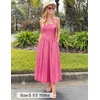 image:imageZESICA Womens Summer Sleeveless Floral Wedding Guest Maxi DressHotpink