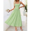 image:imageZESICA Womens Summer Sleeveless Floral Wedding Guest Maxi DressLightgreen