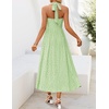 image:imageZESICA Womens Summer Sleeveless Floral Wedding Guest Maxi DressLightgreen