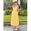 image:imageZESICA Womens Summer Sleeveless Floral Wedding Guest Maxi DressLightyellow