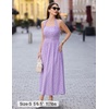 image:imageZESICA Womens Summer Sleeveless Floral Wedding Guest Maxi DressPurple