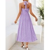 image:imageZESICA Womens Summer Sleeveless Floral Wedding Guest Maxi DressPurple