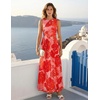 image:imageZESICA Womens Summer Sleeveless Floral Wedding Guest Maxi DressRed