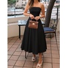 image:imageZESICA Womens Summer Strapless Cocktail Party DressesBlack