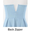 image:imageZESICA Womens Summer Strapless Cocktail Party DressesBlue