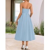 image:imageZESICA Womens Summer Strapless Cocktail Party DressesBlue
