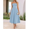 image:imageZESICA Womens Summer Strapless Cocktail Party DressesBlue