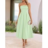 image:imageZESICA Womens Summer Strapless Cocktail Party DressesLightgreen