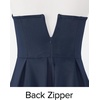 image:imageZESICA Womens Summer Strapless Cocktail Party DressesNavy