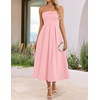 image:imageZESICA Womens Summer Strapless Cocktail Party DressesPink