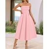 image:imageZESICA Womens Summer Strapless Cocktail Party DressesPink
