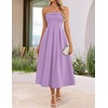 image:imageZESICA Womens Summer Strapless Cocktail Party DressesPurple