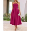 image:imageZESICA Womens Summer Strapless Cocktail Party DressesRose