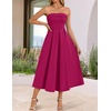 image:imageZESICA Womens Summer Strapless Cocktail Party DressesRose