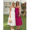 image:imageZESICA Womens Summer Strapless Cocktail Party DressesRose