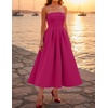 image:imageZESICA Womens Summer Strapless Cocktail Party DressesRose
