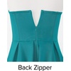 image:imageZESICA Womens Summer Strapless Cocktail Party DressesTeal