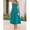 image:imageZESICA Womens Summer Strapless Cocktail Party DressesTeal
