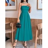 image:imageZESICA Womens Summer Strapless Cocktail Party DressesTeal