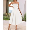 image:imageZESICA Womens Summer Strapless Cocktail Party DressesWhite