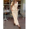 image:imageZESICA Womens Two Pieces Suits Set Business Casual OutfitsApricot