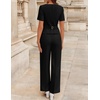 image:imageZESICA Womens Two Pieces Suits Set Business Casual OutfitsBlack