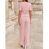 image:imageZESICA Womens Two Pieces Suits Set Business Casual OutfitsLight Pink