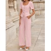 image:imageZESICA Womens Two Pieces Suits Set Business Casual OutfitsLight Pink