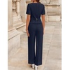 image:imageZESICA Womens Two Pieces Suits Set Business Casual OutfitsNavy