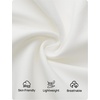 image:imageZESICA Womens Two Pieces Suits Set Business Casual OutfitsWhite
