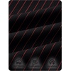 image:imageZESICA Womens Wide Leg Striped Business Work Palazzo PantsBlackred