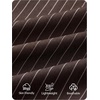 image:imageZESICA Womens Wide Leg Striped Business Work Palazzo PantsCoffee