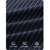 image:imageZESICA Womens Wide Leg Striped Business Work Palazzo PantsNavy