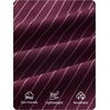 image:imageZESICA Womens Wide Leg Striped Business Work Palazzo PantsWine