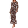 Floral Brown