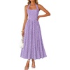 image:imageZESICA Womens Summer Sleeveless Floral Wedding Guest Maxi DressPurple