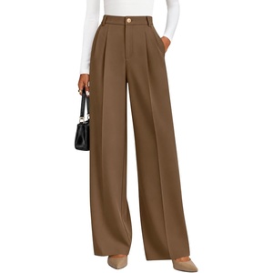 image:imageZESICA Womens 2026 Business Casual Work Office Dress PantsCoffee