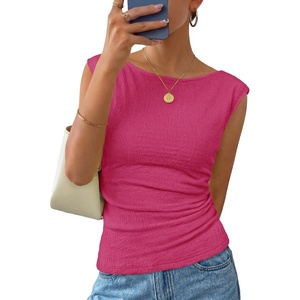 image:imageZESICA Womens Cute Summer Tops 2026 Going Out Tank TopRose