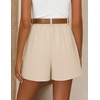 image:imageZESICA Dressy Shorts for Women 2026 Summer Wide Leg ShortsApricot