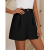 image:imageZESICA Dressy Shorts for Women 2026 Summer Wide Leg ShortsBlack
