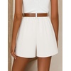 image:imageZESICA Dressy Shorts for Women 2026 Summer Wide Leg ShortsWhite