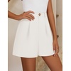 image:imageZESICA Dressy Shorts for Women 2026 Summer Wide Leg ShortsWhite