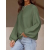 image:imageZESICA Fall Sweaters for Women Long Sleeve Knit Sweater TopsArmygreen