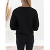 image:imageZESICA Fall Sweaters for Women Long Sleeve Knit Sweater TopsBlack