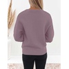 image:imageZESICA Fall Sweaters for Women Long Sleeve Knit Sweater TopsDarkviolet