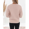 image:imageZESICA Fall Sweaters for Women Long Sleeve Knit Sweater TopsDustypink