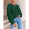 image:imageZESICA Fall Sweaters for Women Long Sleeve Knit Sweater TopsForestgreen