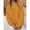 image:imageZESICA Fall Sweaters for Women Long Sleeve Knit Sweater TopsGinger