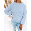 image:imageZESICA Fall Sweaters for Women Long Sleeve Knit Sweater TopsLightblue